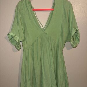O'Neill Mint Green Mini Dress